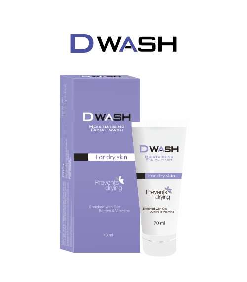 Dwash Moisturizing Facial Rich Creamy Wash