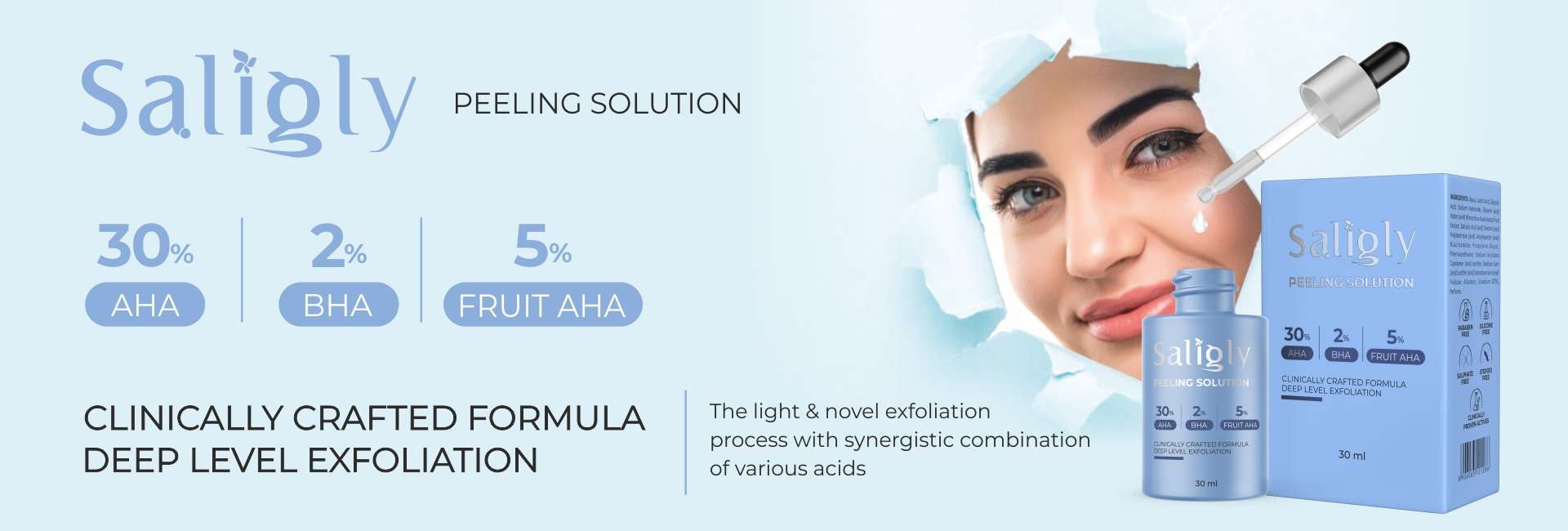 SALIGLY PEELING SOLUTION - Ethiall Remedies